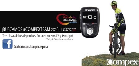 Concurso Andalucía Bike Race con COMPEX
