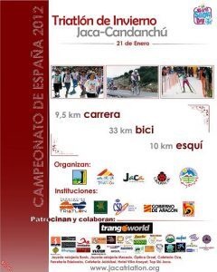 Tan solo falta una semana para que se celebre el Campeonato de España de Triatlón de Invierno Jaca-Candanchú