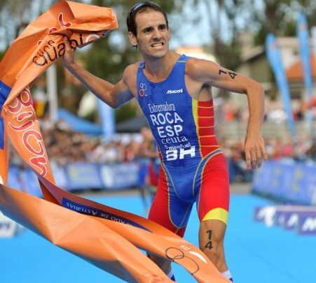 Roger Roca, Victor del Corral et Ana Burgos disputent le championnat du monde de duathlon à Nancy ce week-end