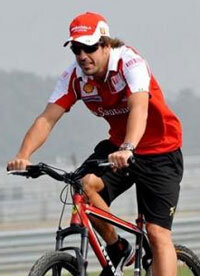 Fernando Alonso Dares With An Ironman