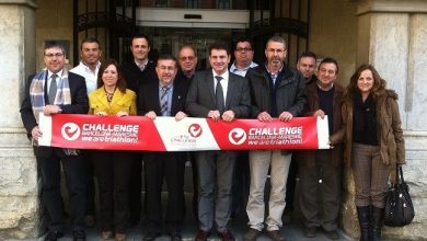 official presentation of the European Half Distance Triathlon Championship, Half Challenge-Barcelona