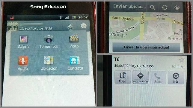 Steps to follow on your smartphone to send your GPS location in case of emergency