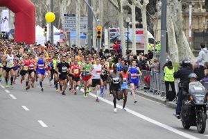 Roger Roca und Marcel Zamora Top 10 im Halbmarathon von Barcelona