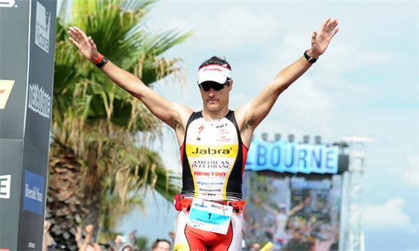 Craig Alexander will try to get off the 8 hours again at the Ironman in Melbourne