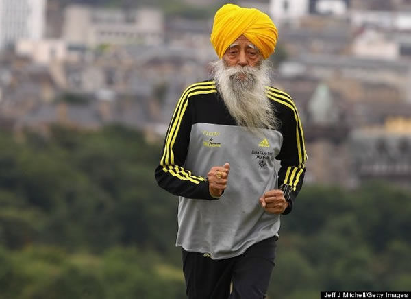 Se retira el maratonista más viejo del mundo