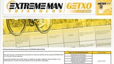 Consigue tus entrenamientos gratuitos para finalizar con éxito tu EXTREME MAN