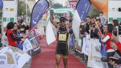 Emilio Martín shines in the Duathlon of Seville