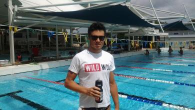 Javier Gómez Noya a por todas en Mooloolaba