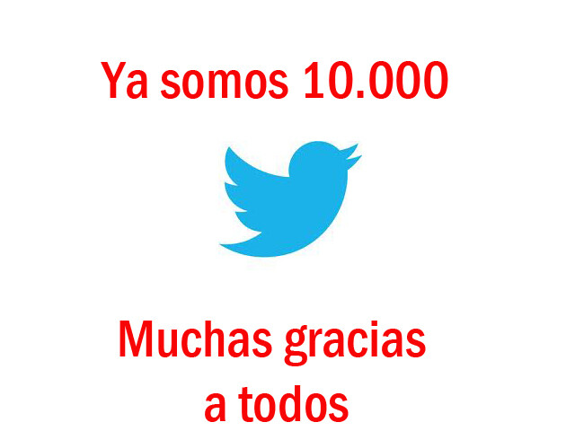 TN alcalza la cifra de 10.000 seguidores en Twitter