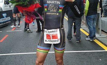 Emilio Martín e Inma Pereiro vencen en Gernika