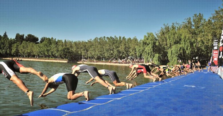 Natación en casa de campo