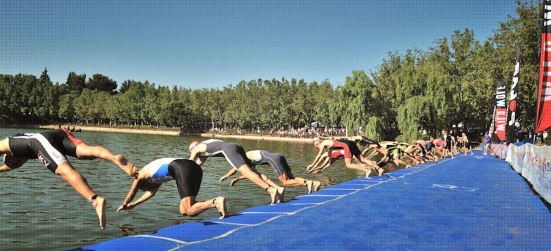 Natación en casa de campo