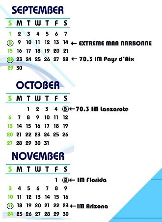 Calendario Victor del Corral