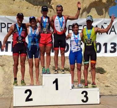 Spanische Meisterschaft Triathlon Cros