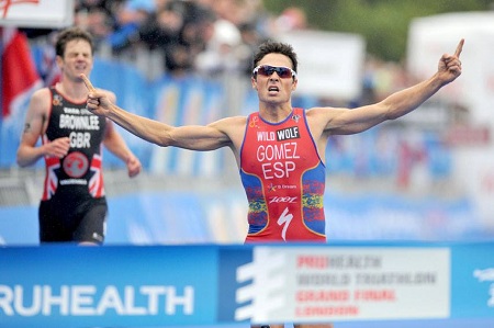 Javier Gómez Noya. 2013 Triathlon World Champion