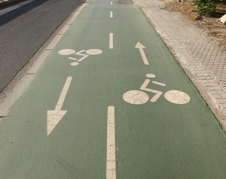 Utilisation de la bicyclette