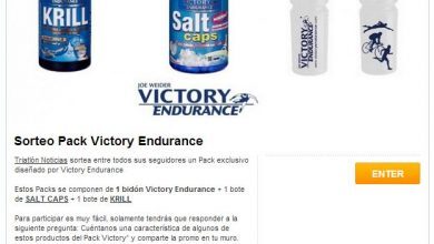 Sorteo Victory Endurance