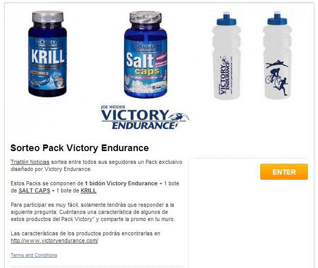 Sorteo Victory Endurance
