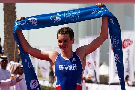 Brothers Brownlee, Triathlon international d'Abu Dhabi