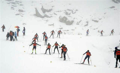 Reinosa, Espanha Campeonato de Triatlo de Inverno