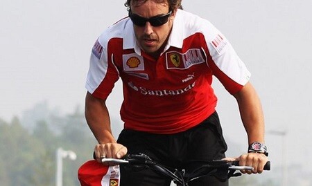 Fernando Alonso, squadra ciclistica