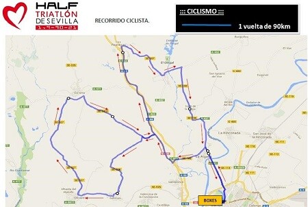 Halb Triathlon von Sevilla