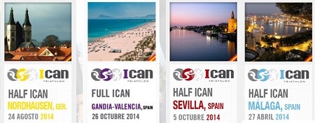 ICAN TRIATHLON SERIES 2014