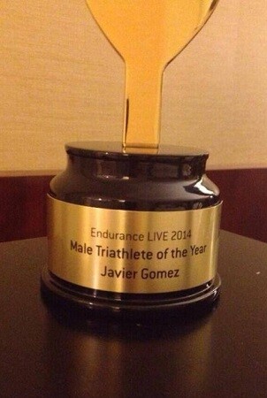 Javier Gómez Noya triatleta del año 2014