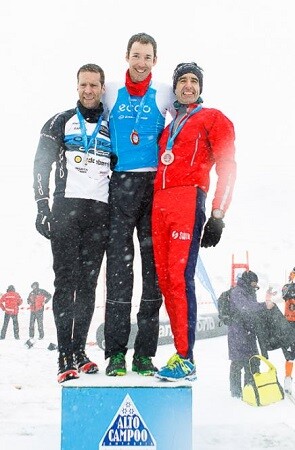 Podium Campeonato España Triatlón Invierno 2014