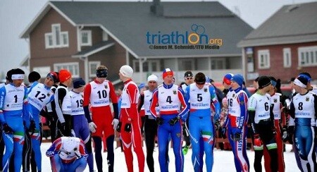 Campionato mondiale di triathlon invernale Jon Erguin