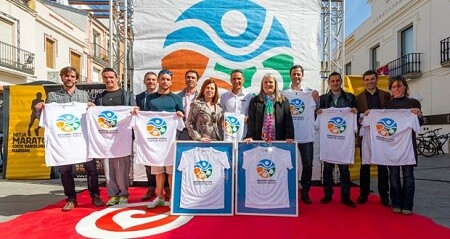 Triathlon im Territorium Calella