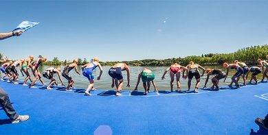 Madrid's popular triathlon