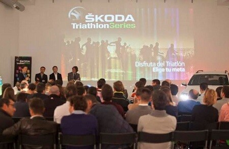 Presentación ŠKODA Triathlon Series