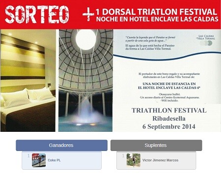 Résultat Ribadesella Triathlon Contest