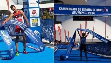 Miriam Casillas y David Castro Campeones de España de Duatlón