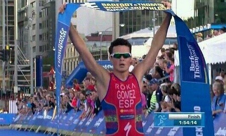 Javier Gómez Noya wins in Auckland