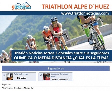 Triathñon Alpe D'Huez Dessin