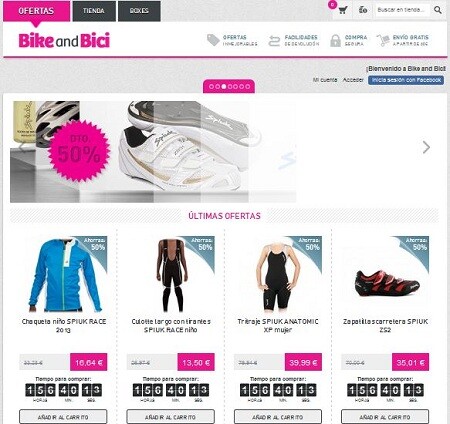Tienda online Bike and Bici