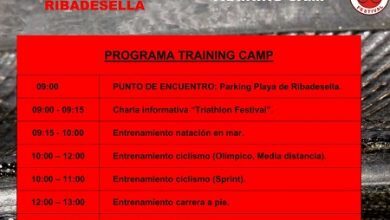 Triathlon Festival Ribadesella Training Camp