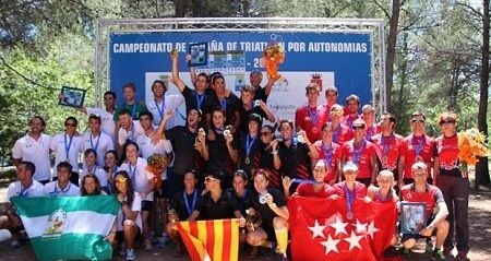 Catalonia triathlon champion of Spain
