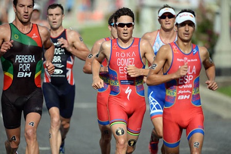 Série mondiale de triathlon à Chicago