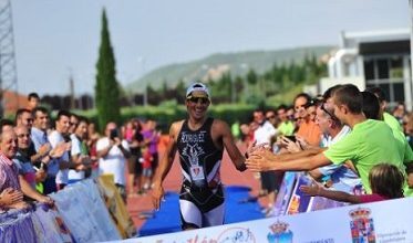 Gustavo Rodriguez au Triathlon de Guadalajara