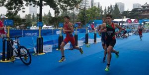 Alberto González, diploma olímpico nos Jogos Olímpicos. da juventude de Nanjing