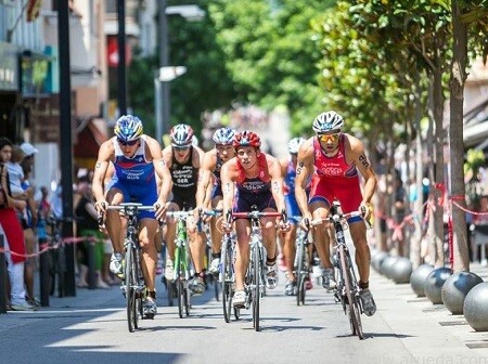 Coppa del mondo di triathlon ITU di Tiszaujvaros.