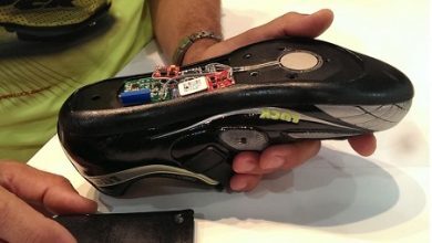 Prototipo de Zapatillas con medidor de potencia Luck