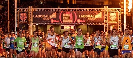 Maratona noturna de Bilbau