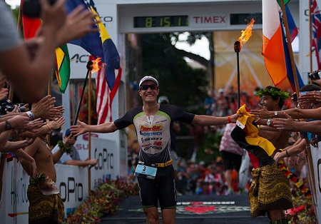 Sebastian Kienle vincitore dell'Ironman Kona 2014