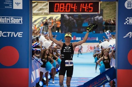 Clemente Alonso vence o Ironman Barcelona