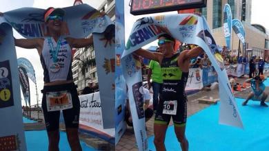 Gurutze Frades et Gustavo Rodriguez Champions d'Espagne LD 2014