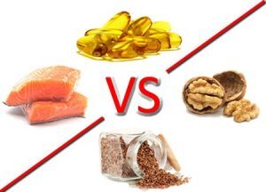 Do you know the difference between vegetable Omega 3 and Omega 3 from fish?